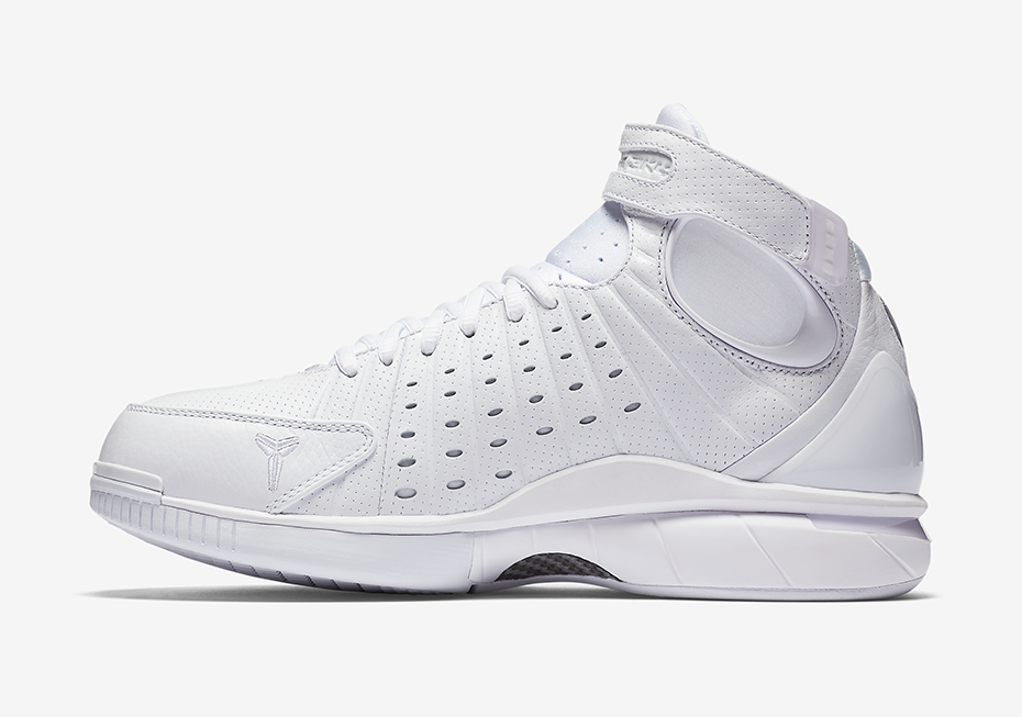 Nike Zoom Huarache 2K4 kobe FTB White